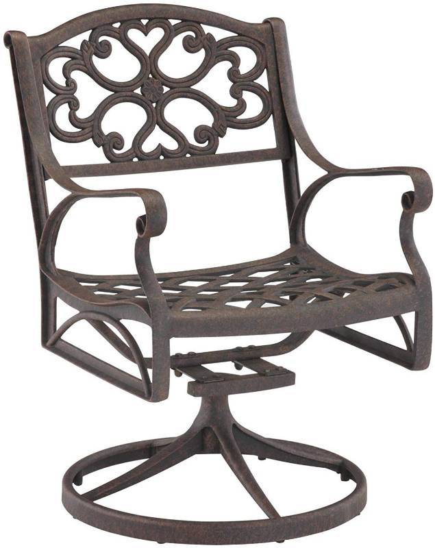 lot 164 image: Biscayne Black RockingSwivel Outdo...