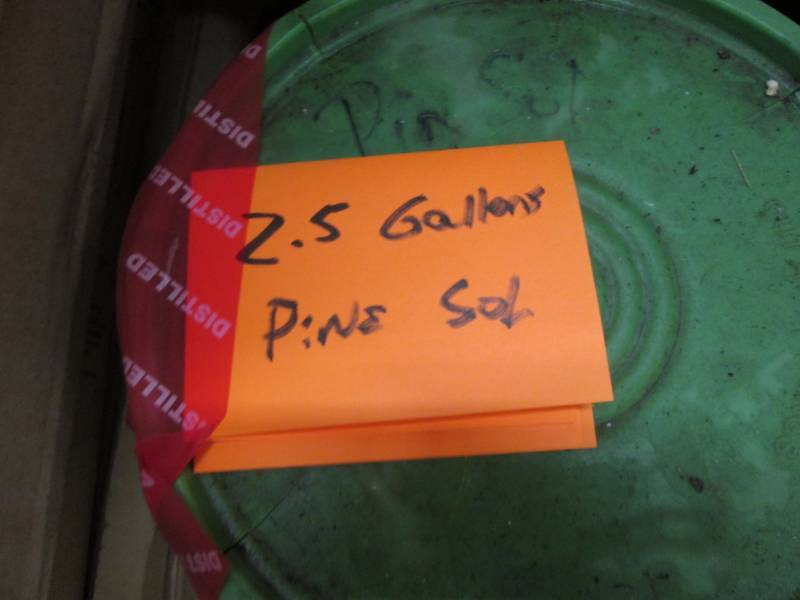 lot 17 image: 2.5 Gallons Pine Sol...
