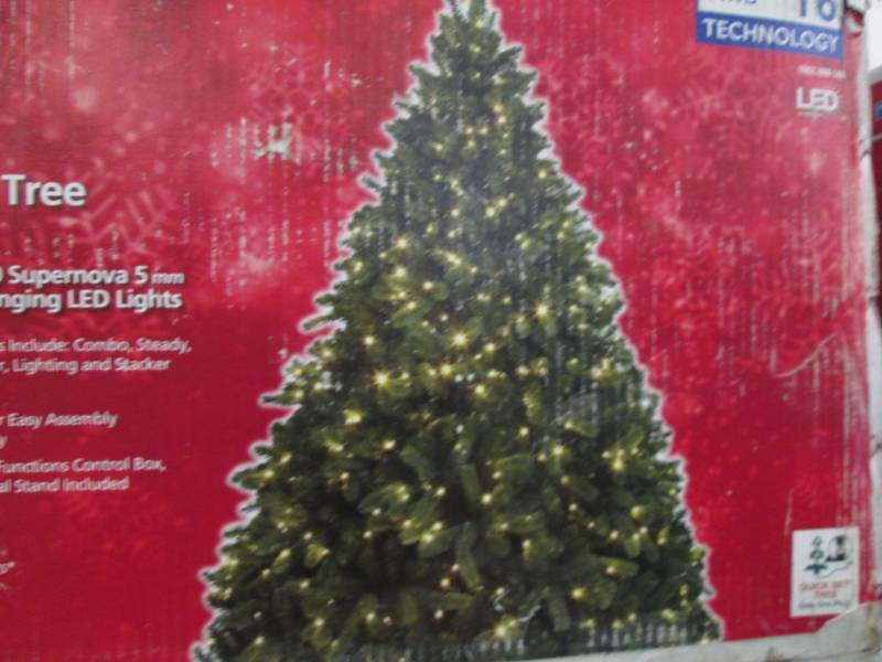 lot 37 image: Home Accents Holiday 7.5 ft Grand F...