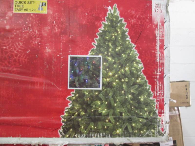 lot 38 image: Home Accents Holiday 7.5 ft Grand F...