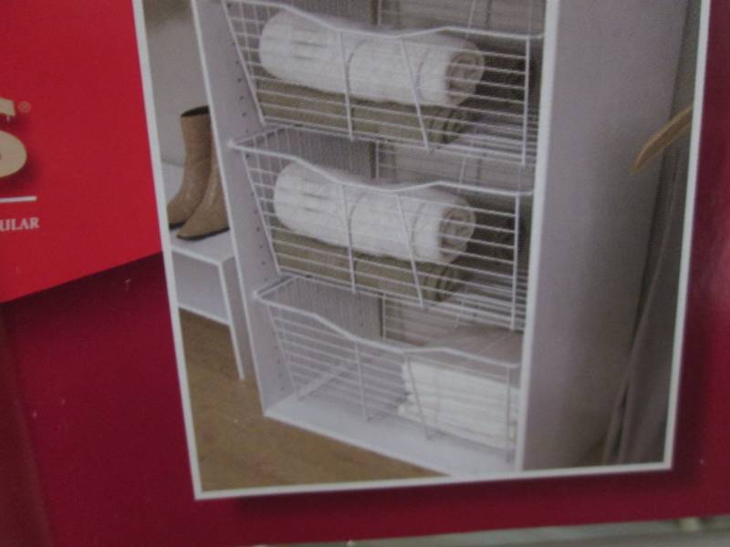 lot 183 image: Lot of 2 ClosetMaid Selectives 10 i...
