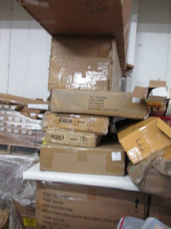 lot 241 image: Pallet of Furniture Damaged or Mis...