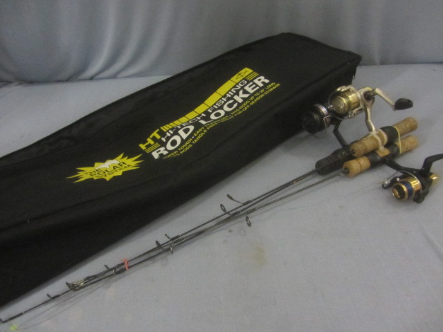 lot 10 image: Ice Fishing Rods