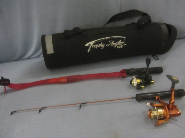 lot 12 image: Ice Fishing Rods