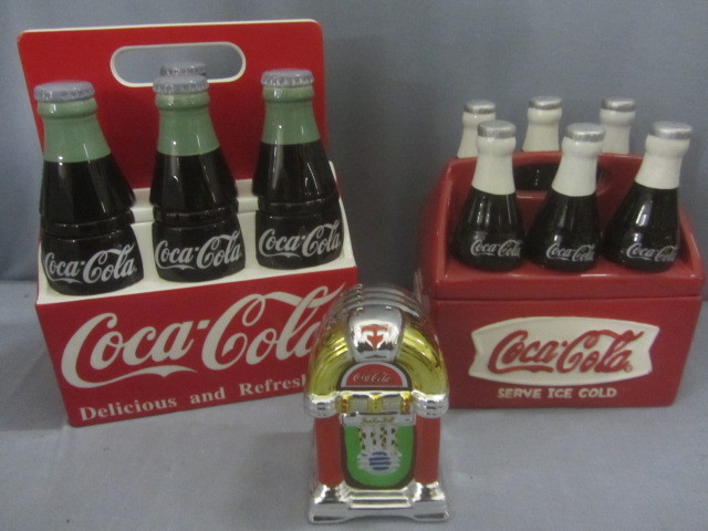 lot 140 image: Coca-Cola Cookie Jars