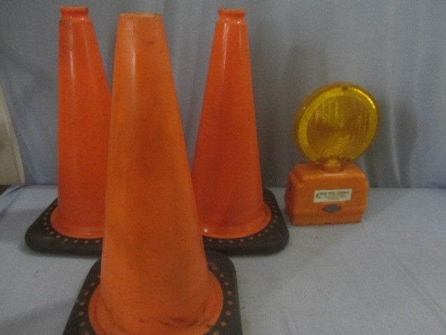lot 144 image: Emergency Signal, Traffic Cones