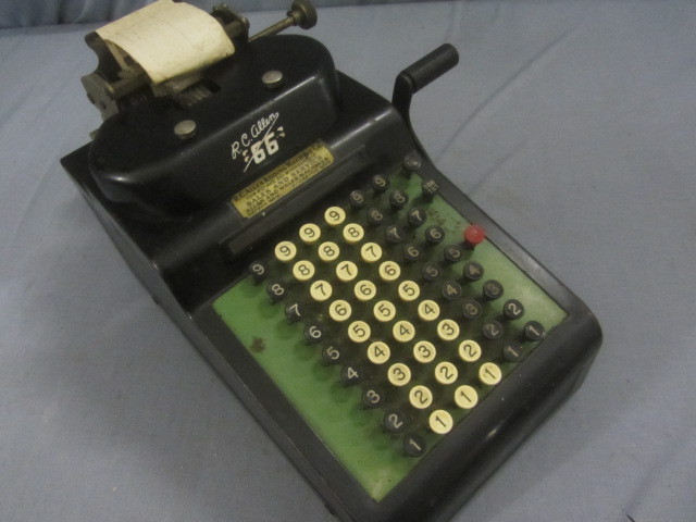 lot 179 image: RC Allen Adding Machine
