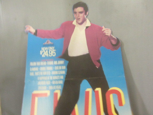 lot 191 image: Elvis Cardboard Cutout