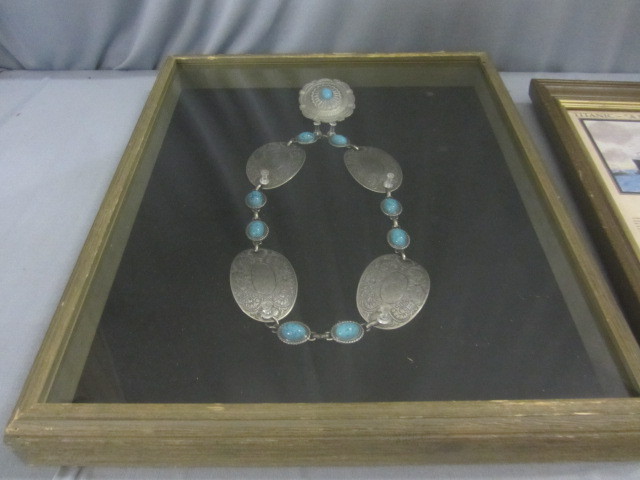 lot 192 image: AZ Silver & Turquoise Jewelry