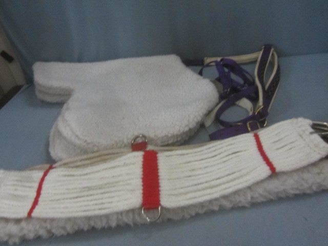 lot 74 image: Saddle Pad, Cinches
