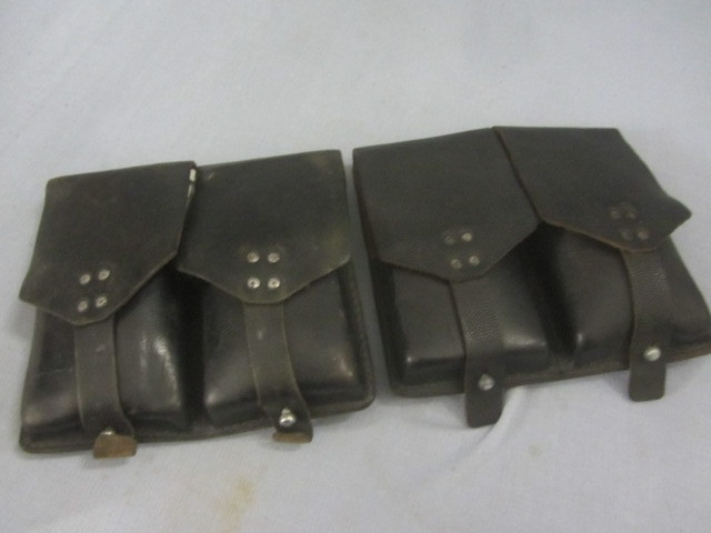 lot 81 image: German Ammo Pouches