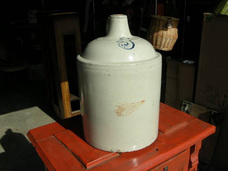 lot 6 image: Redwing 5 Gallon Crock Jug
