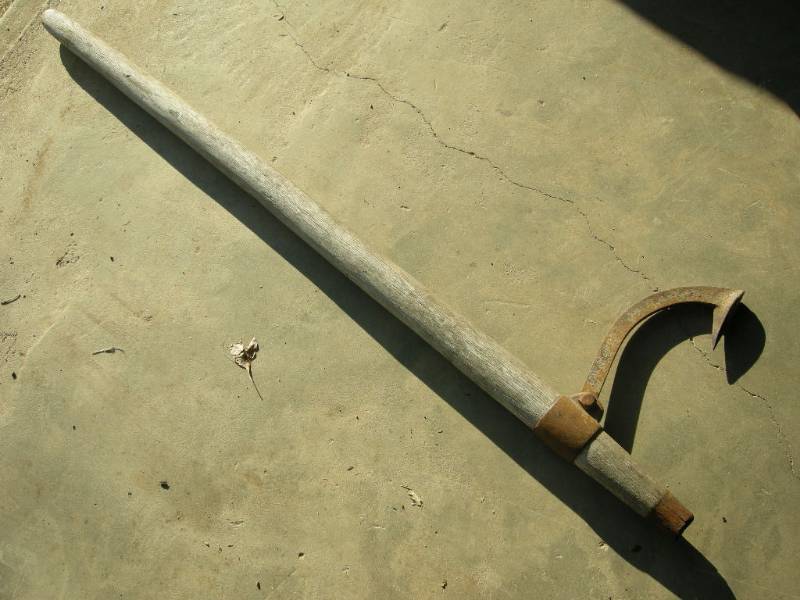lot 121 image: Vintage Cant Hook, Log Roller