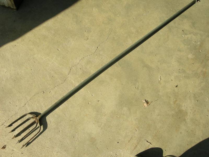 lot 122 image: Vintage Fishing Spear