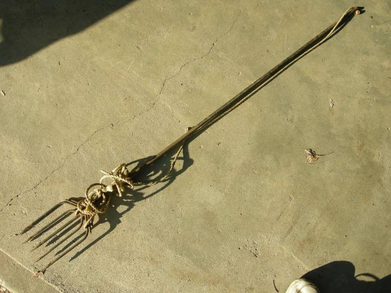 lot 126 image: Vintage Fishing Spear