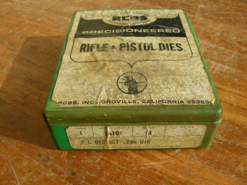 lot 159 image: RCBS .284 Reloading Die Set