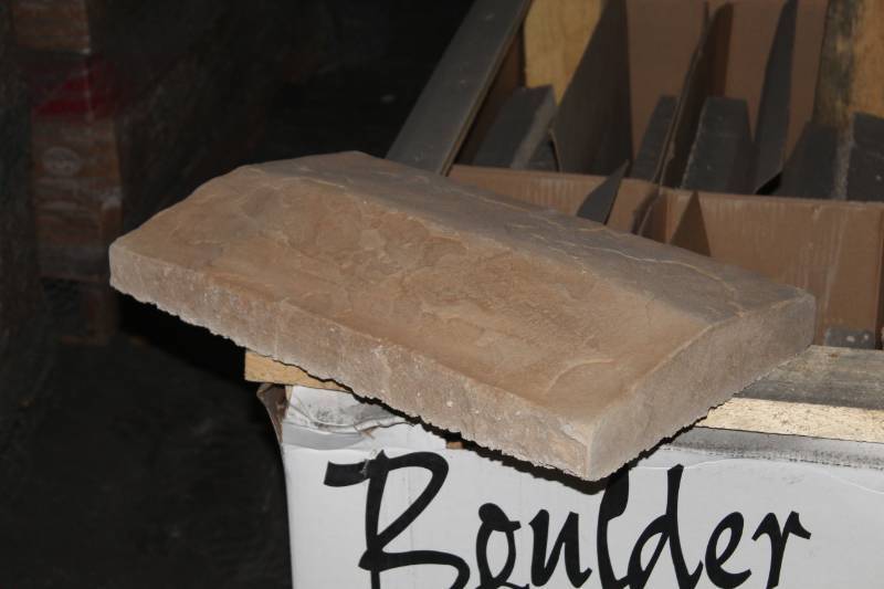 lot 35 image: Lot of (45) Boulder Creek Ponderosa Peaked Capstone 12x20x3in.