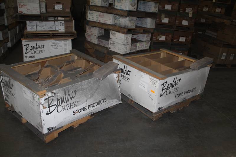 lot 65 image: Lot of (74) Boulder Creek Tivoli Flat Sills 2.5x5x20in.