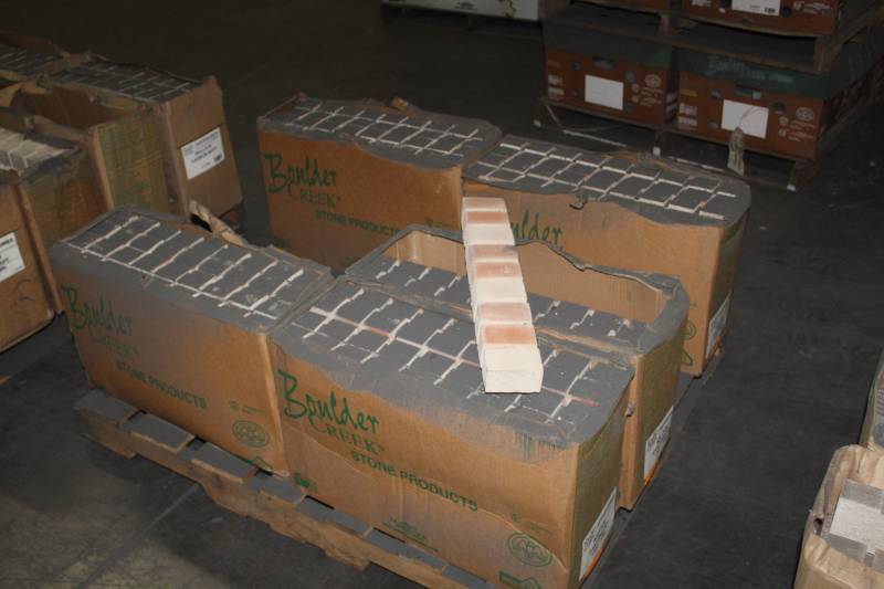 lot 109 image: Lot of (5 Boxes) Boulder Creek Rollock Canterbury 24x4x2in.