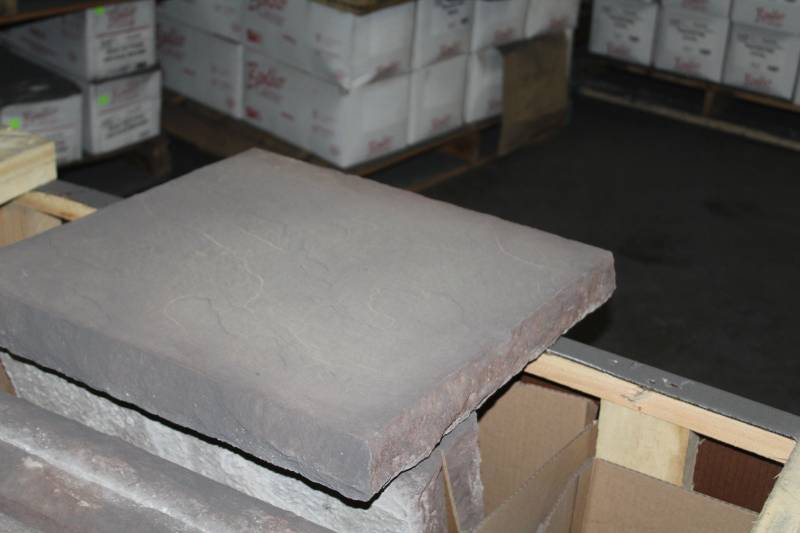 lot 136 image: Lot of (28) Boulder Creek Post Cap 20x20in. Flat Arkansas