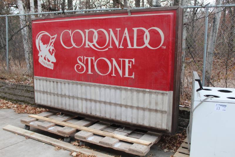 lot 16 image: Coronado Stone Commercial Sign