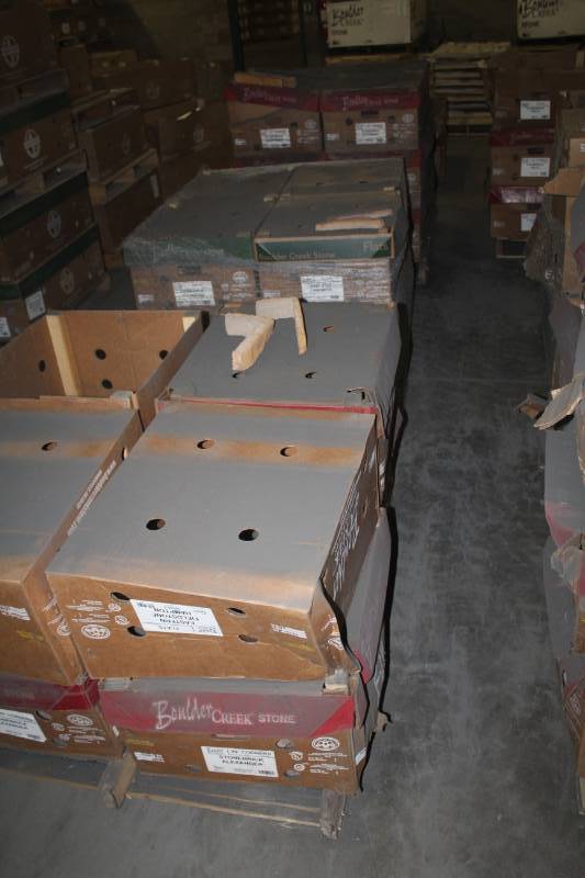 lot 180 image: Lot of (28 Boxes) Boulder Creek Stonebrick Alexander 90 Degree Corners and Flats