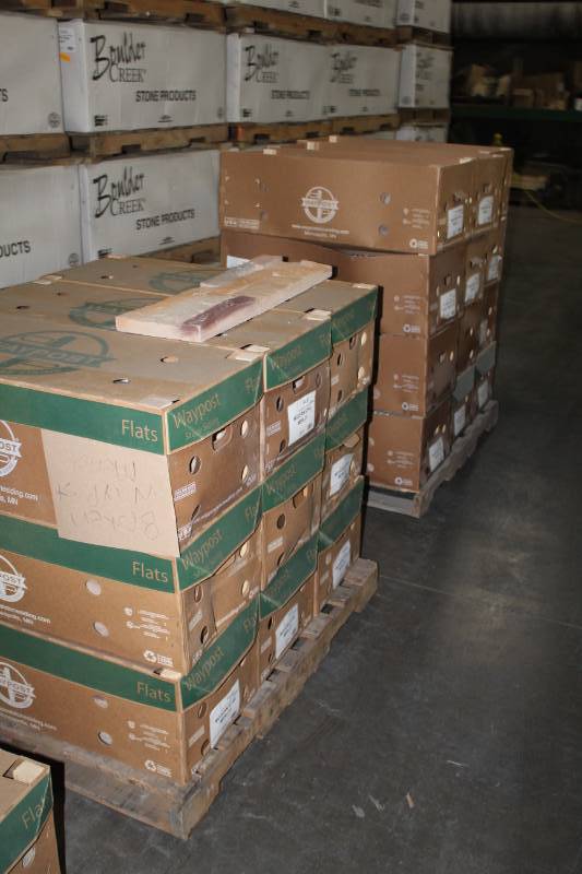 lot 192 image: Lot of (3 Boxes) Boulder Creek Modern Stak Merlot Flats