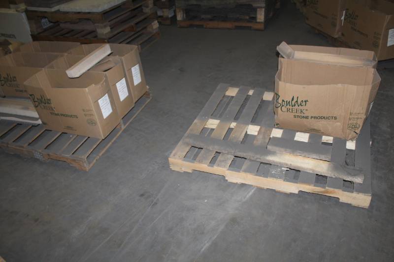 lot 201 image: Lot of (7 Boxes) Waypost Stone Siding Classic Ledge Burlywood Tan Inside Corner Trim