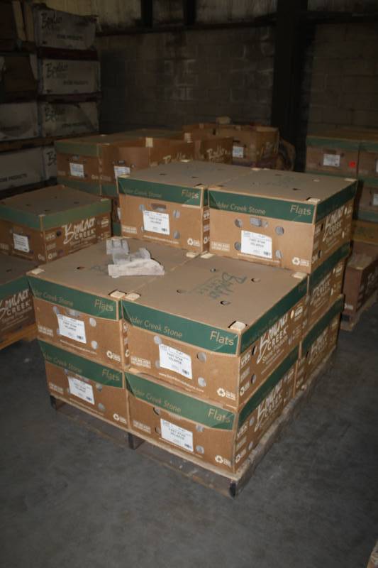 lot 249 image: Lot of (10 Boxes) Boulder Creek Fast Stak Velarde Flats