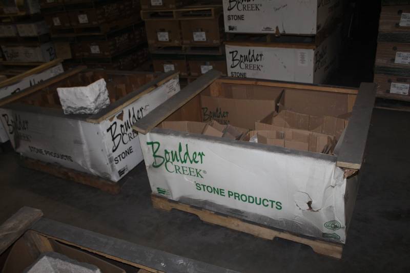 lot 280 image: Lot of (2 Pallets) Boulder Creek Quion 90 Degree Corners Harvest Wheat