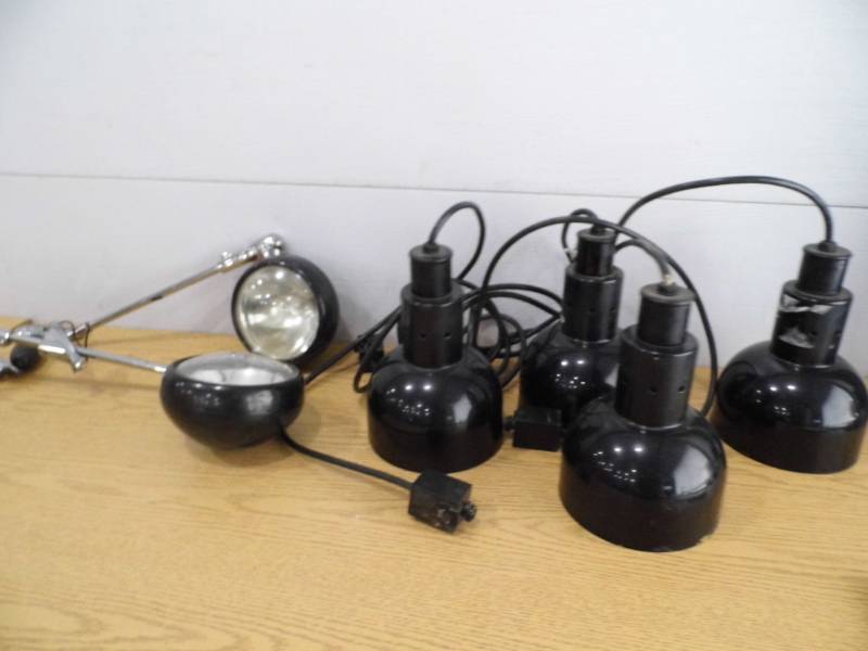 lot 33 image: 2 Police Car Lights - Hanging Lights
