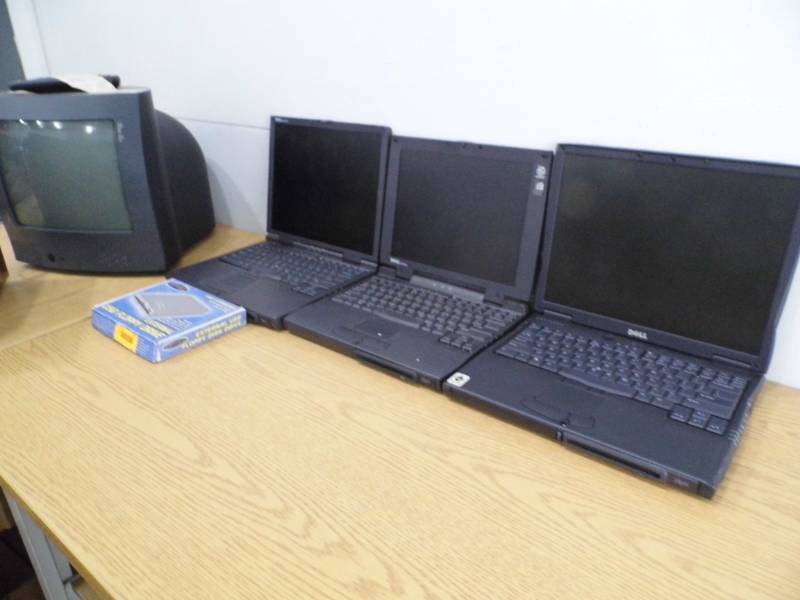 lot 42 image: Dell Laptops - Microwave - TV