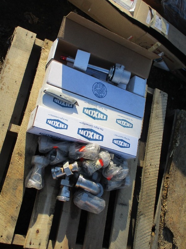 lot 24 image: 4- OVERFLOW SENSORS  2 45 ELBOWS