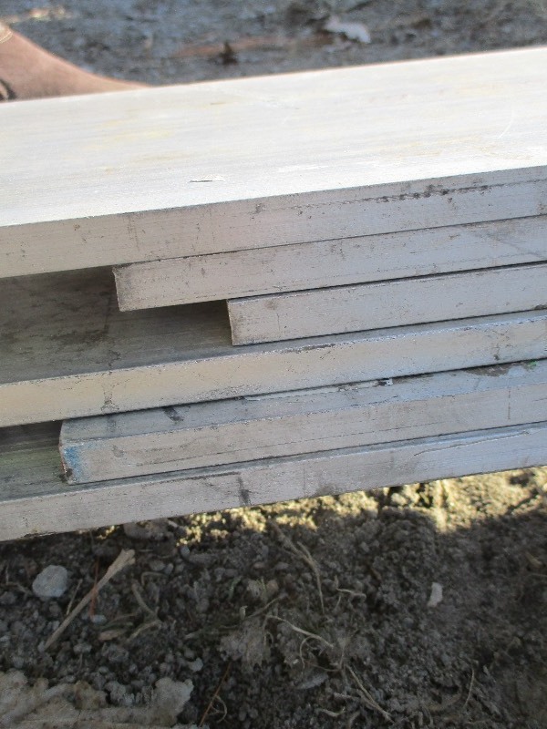 lot 27 image: 6 PCS. ALUMINUM  12 x 6 x 144 LG.
