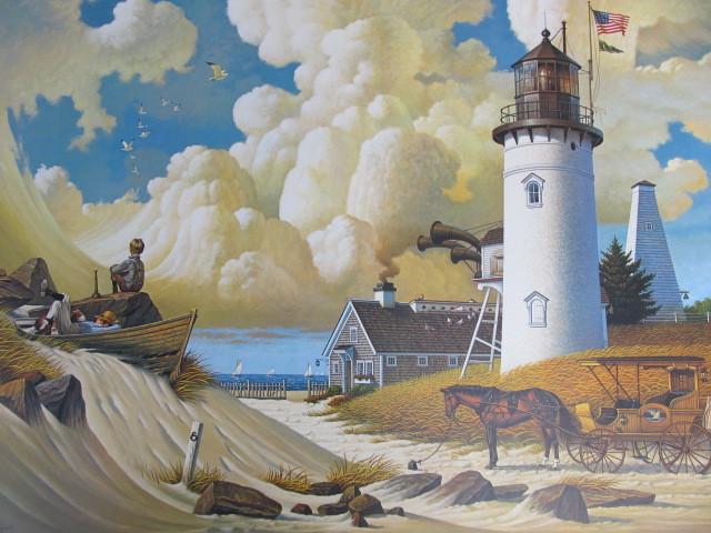 lot 7 image: Signed & Numbered CHARLES WYSOCKI Dreamers 8903000
