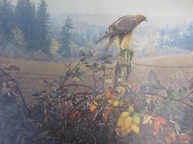 lot 13 image: 1985 Signed & Numbered STEPHEN E. LYMAN The Raptors Watch 871500