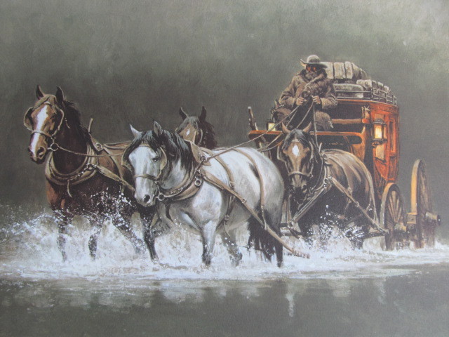 lot 17 image: Signed & Numbered FRANK MCCARTHY Night Crossing 3901000