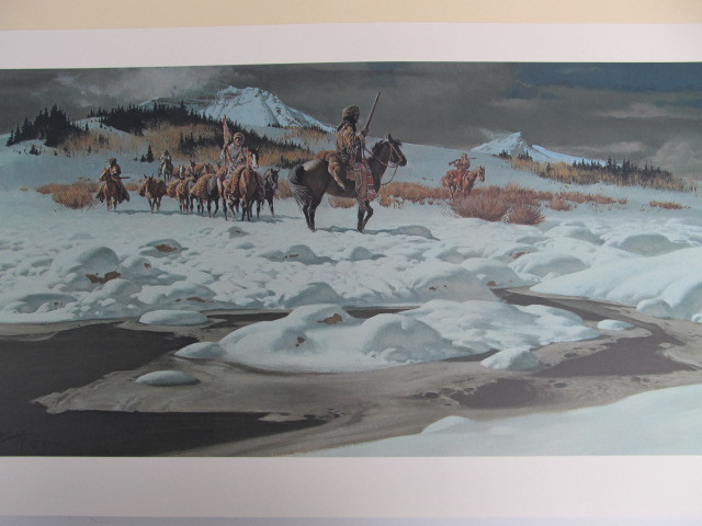 lot 20 image: 1981 Signed & Numbered FRANK MCCARTHY The Traders 9121000