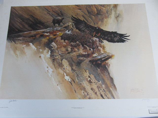 lot 29 image: Signed & Numbered MORTEN E. SOLBERG Monarch Of The Sky-Golden Eagle 141950