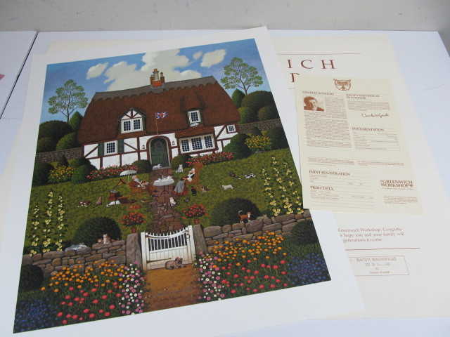 lot 31 image: Signed & Numbered CHARLES WYSOCKI Bachs Magnificat In D Minor 17082250