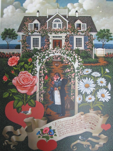 lot 32 image: Signed & Numbered CHARLES WYSOCKI Home Is My Sailor 7262500