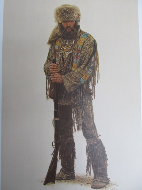 lot 38 image: Signed & Numbered JAMES BAMA Dan-Mountain Man 8521250