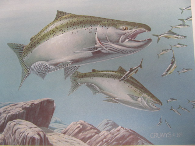 lot 66 image: Signed & Numbered ROGER CRUWYS Print 502750 w STAMP