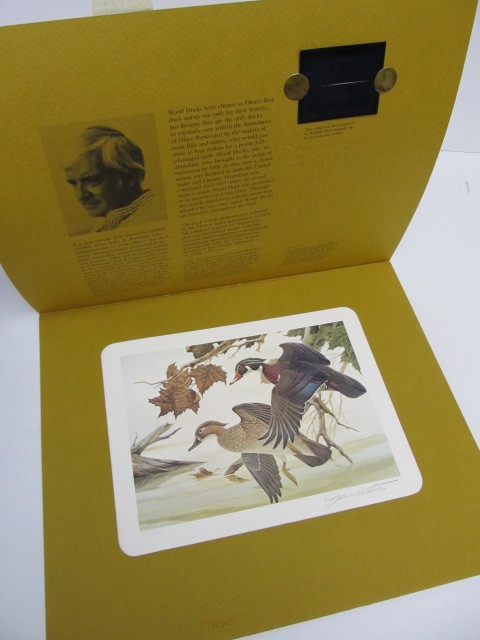 lot 75 image: Signed & Numbered JOHN RUTHVEN Print w Stamp in Original Folder 55579000