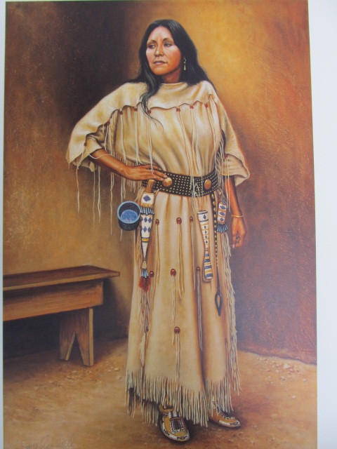 lot 88 image: Signed & Numbered JERRY CRANDALL Visiting First Lady Print w Certificate 277650