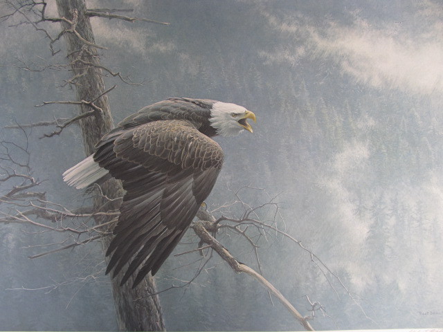lot 99 image: Limited Edition Signed & Numbered Print by ROBERT BATEMAN The Air, the Forest and the Watch 18,33442,558