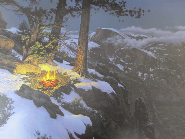 lot 103 image: Signed & Numbered STEPHEN LYMAN Warmed By The View Print 54388500