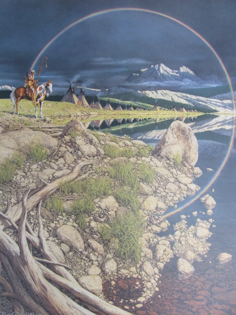 lot 112 image: Limited Edition Signed & Numbered BEV DOOLITTLE The Sentinel Print  687925000