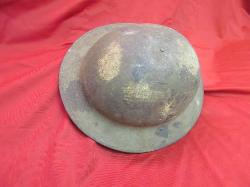 lot 11 image: Doughboy helmet