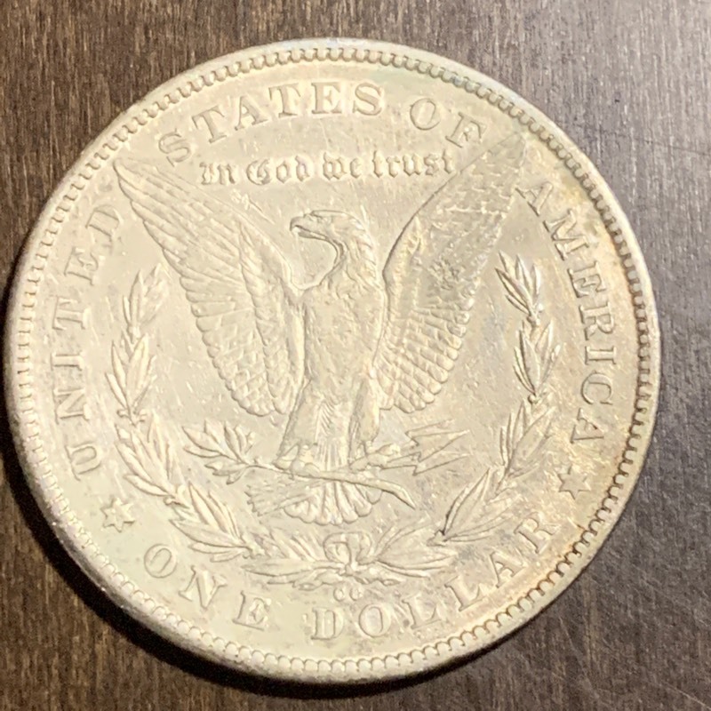 lot 1-A image: 1878-CC Morgan Silver Dollar ...